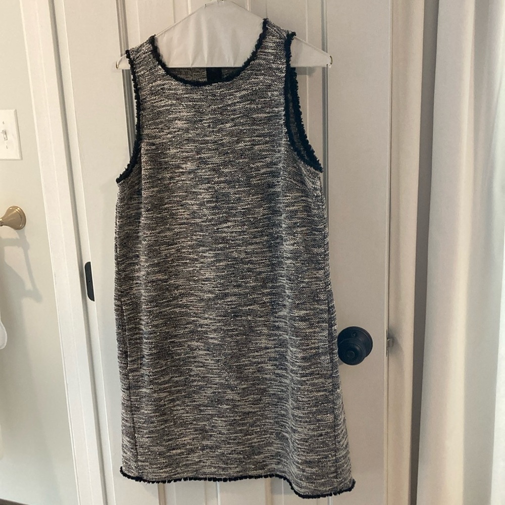 LOFT lightweight tweed dress